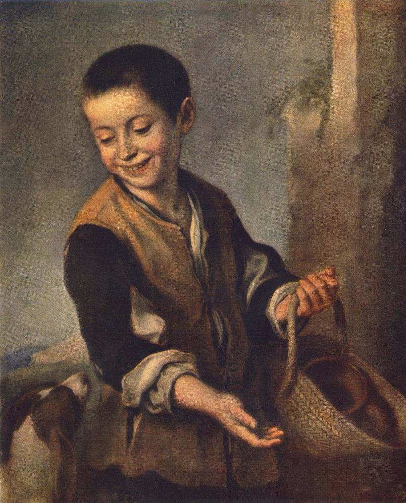 MURILLO, Bartolome Esteban Boy with a Dog sgh